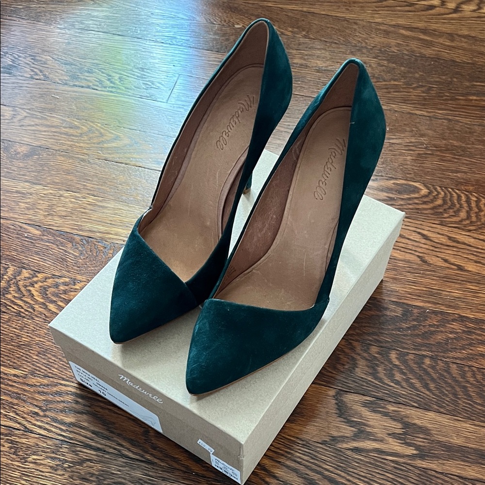 MADEWELL Dark Green Women's Heels 10